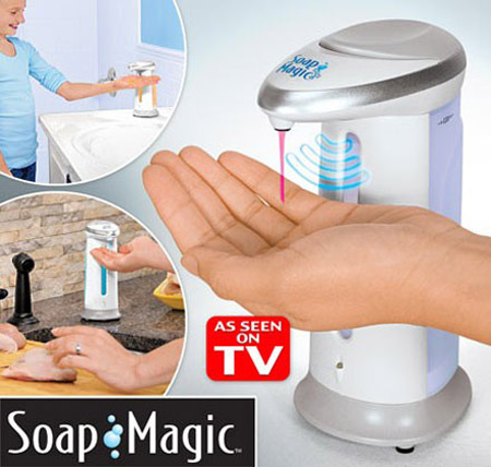 جامایع دستشویی چشمی صابون ریز اتوماتیک soap Magic